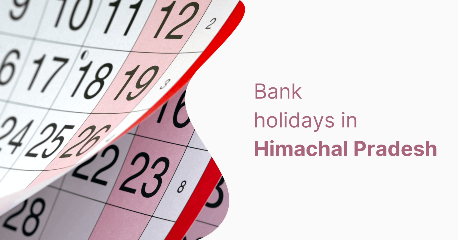Himachal Pradesh Holidays List of Bank Holidays in Himachal Pradesh in