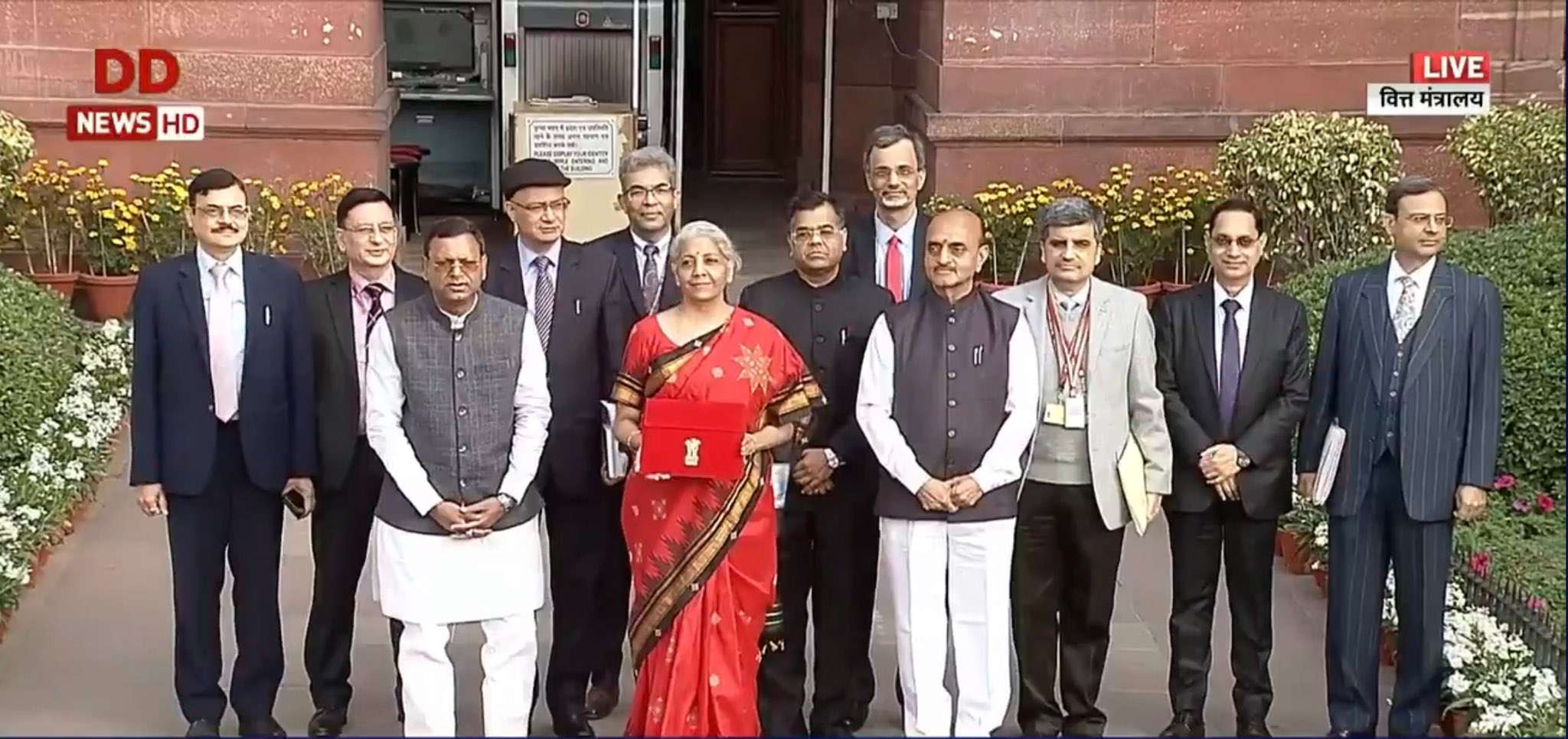 CBIC refers to Budget 2023 for this year as the "#AmritKaalBudget"

Here is the Budget 2023 team at the Parliament with the Union FM.