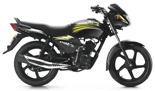 Tvs star city plus deals petrol tank capacity