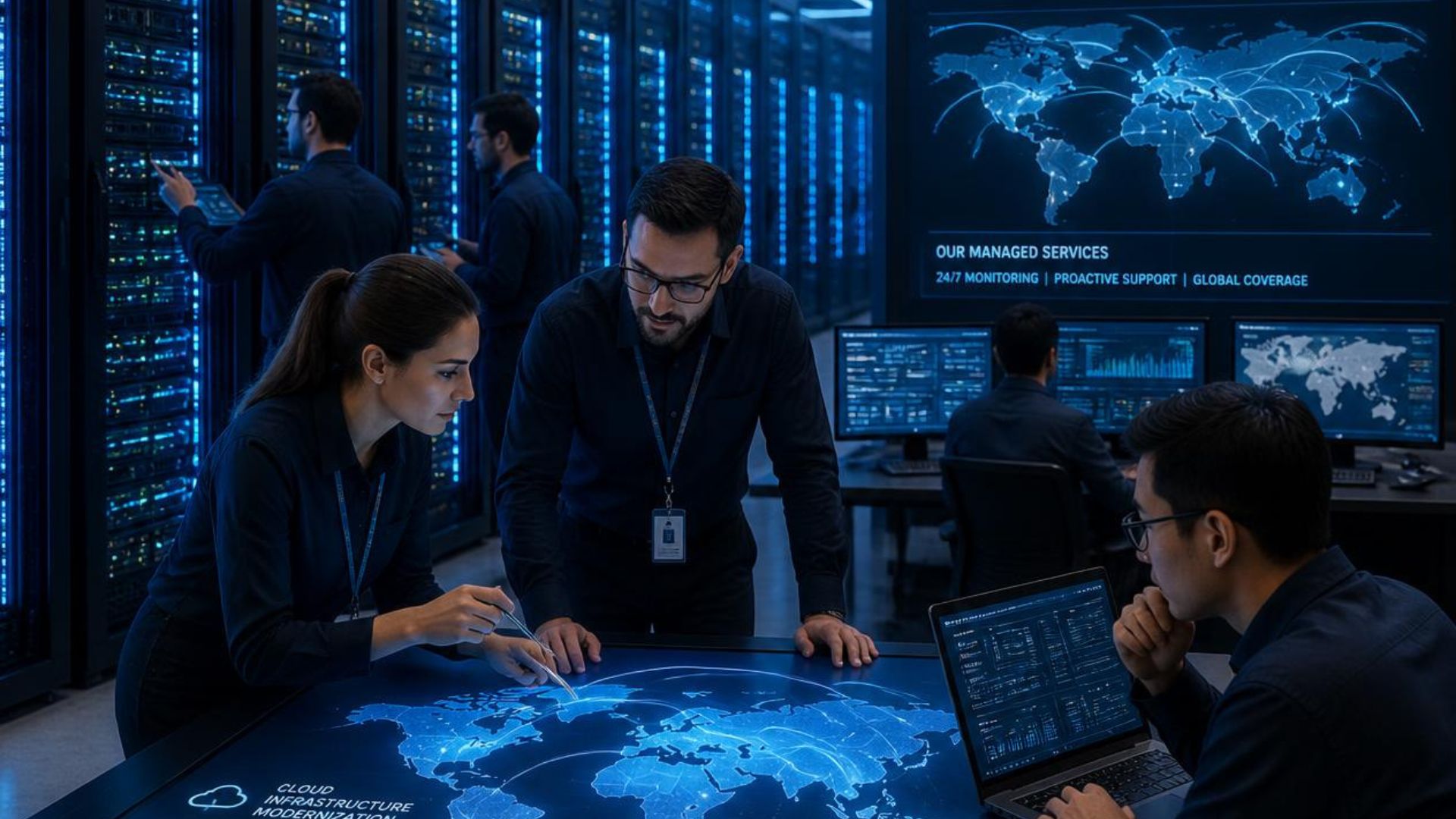 Modernizing Enterprise IT Infrastructure Through Scalable Managed Services for a Global Enterprise