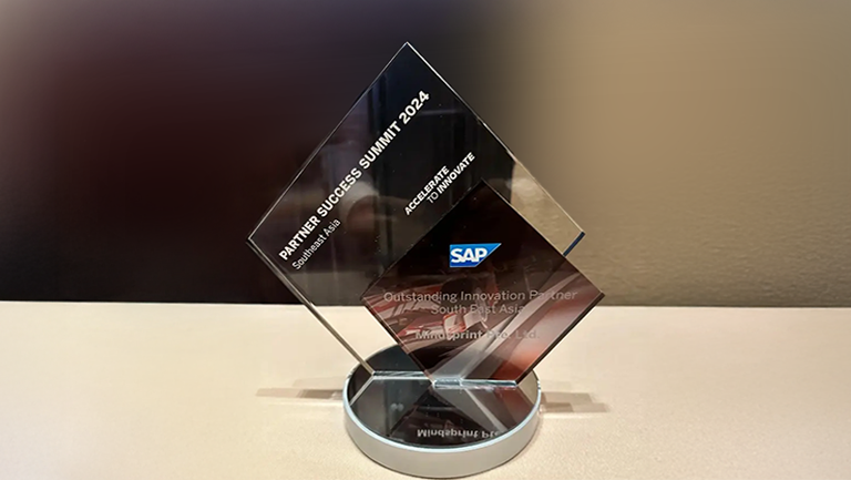 SAP Asia Pacific Award for Partner Excellence for Business AI