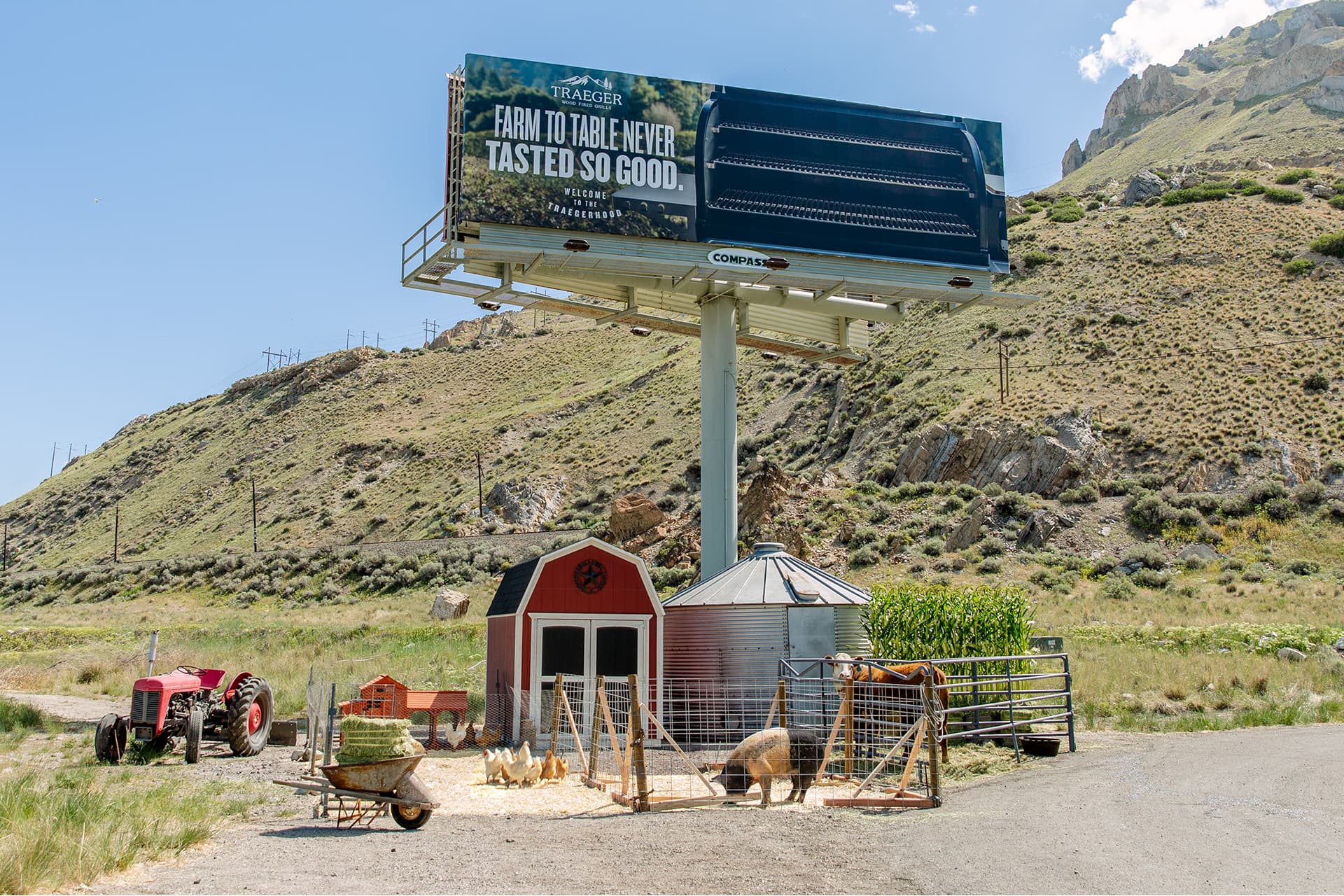 Factory Traeger sign