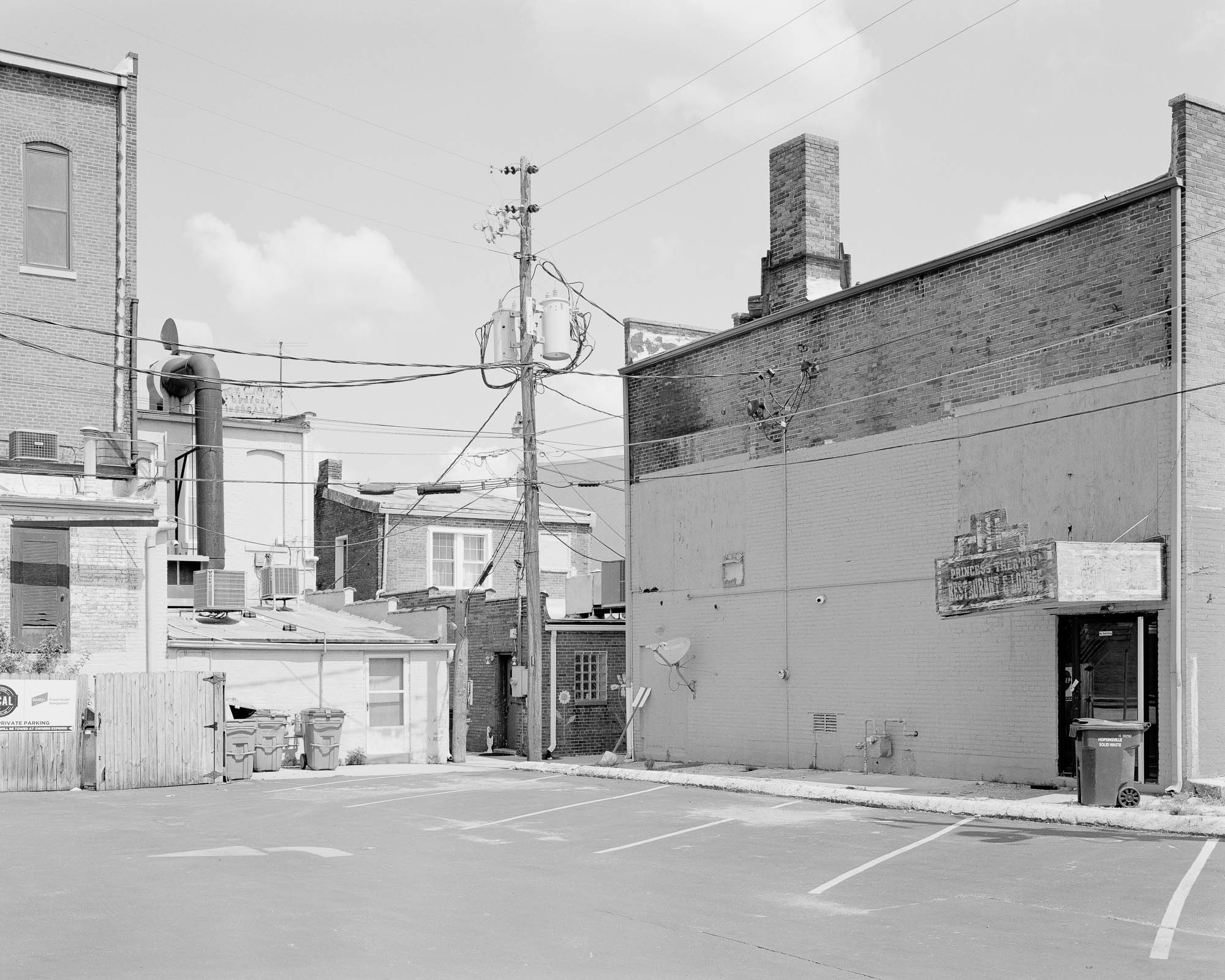 ally and backdoor to theatre