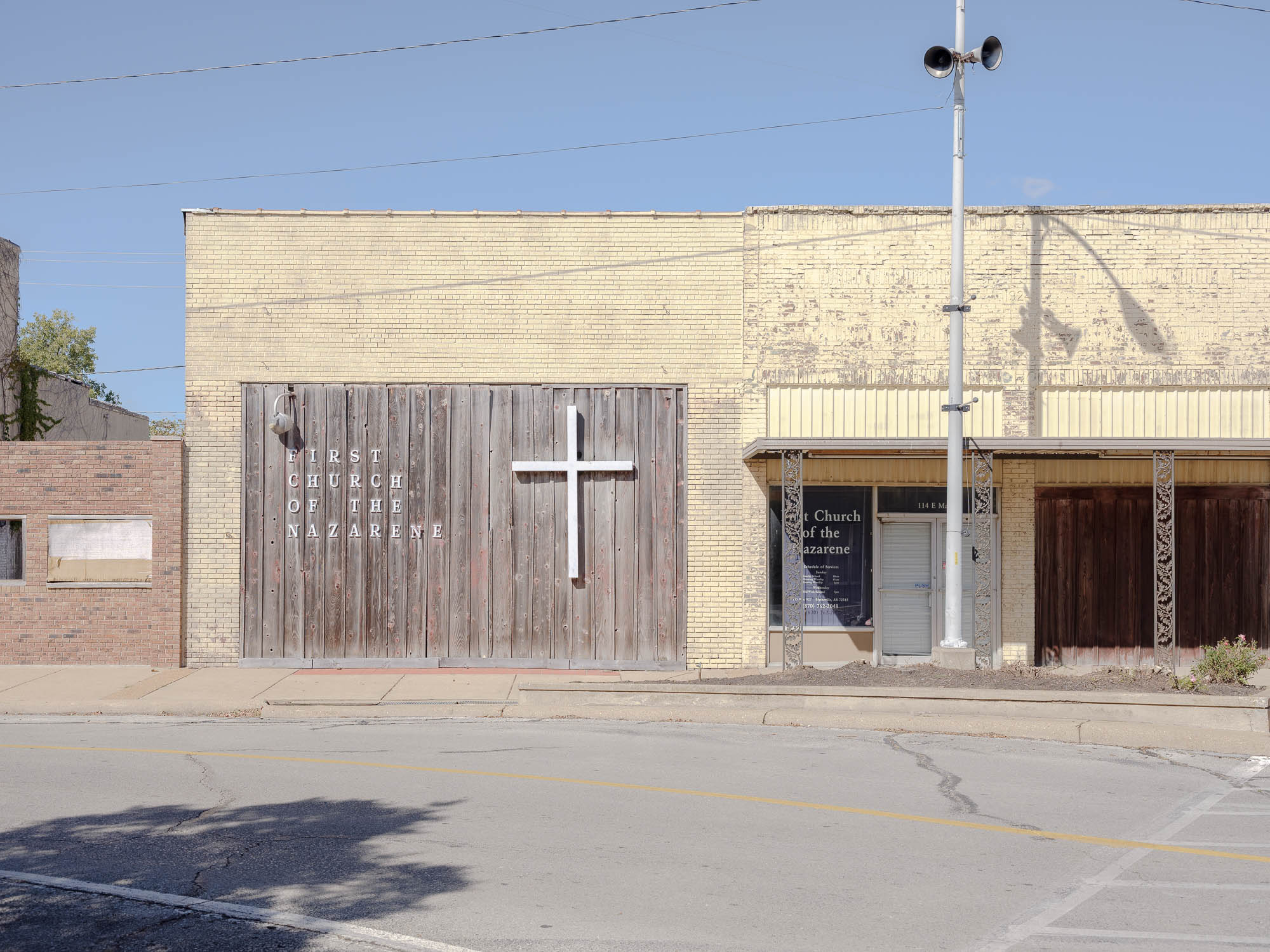 brick chuck with cross