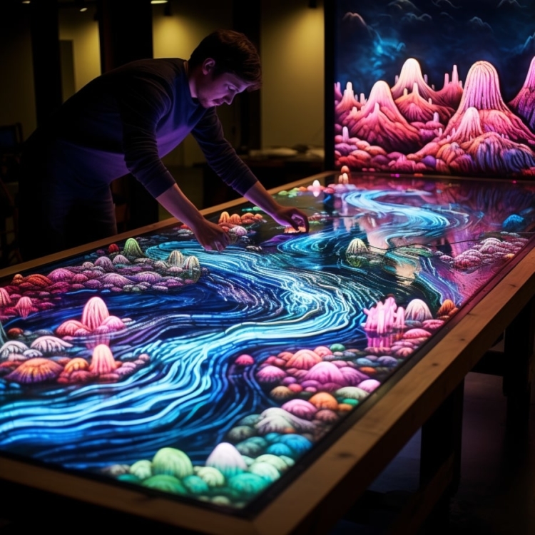 image of a man experiencing a flow state image of a man experiencing a flow state