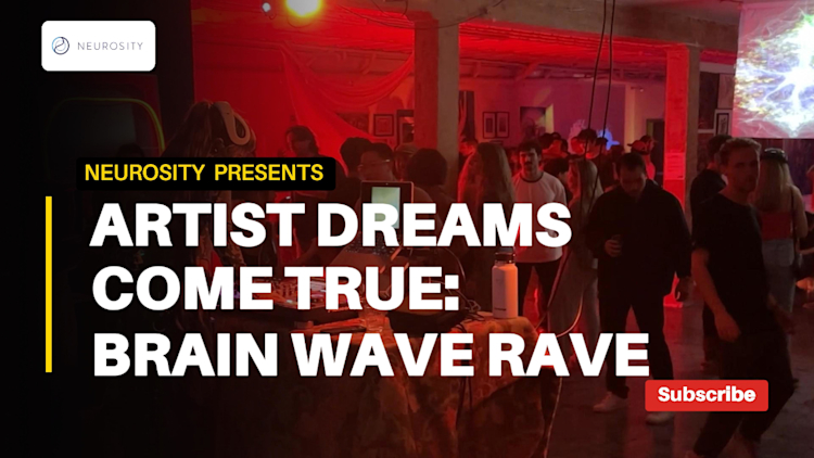 Brain Wave Rave YouTube Video Cover Brain Wave Rave YouTube Video Cover