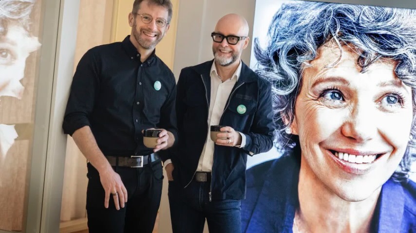 Peter Martin och Martin Engberg tillsammans på Funmed kliniken i Stockholm