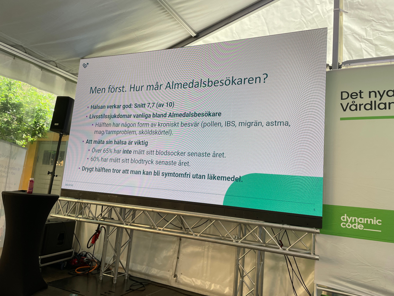 Så mår Almedalsbesökaren