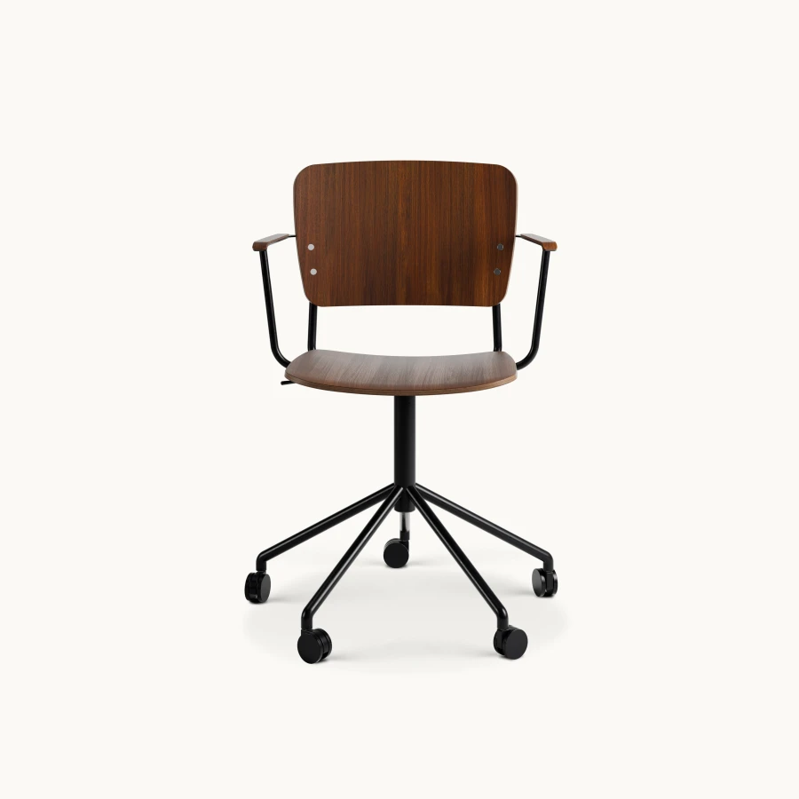 Mono | Swivel Base adjustable with armrests from Fogia 