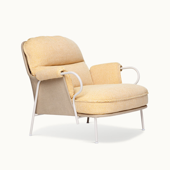 Lyra Armchair SISU 0405 / PEARL WHITE RAL 1013 Fogia