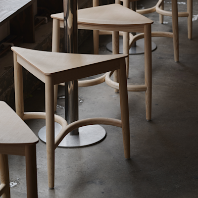 tripot low oak