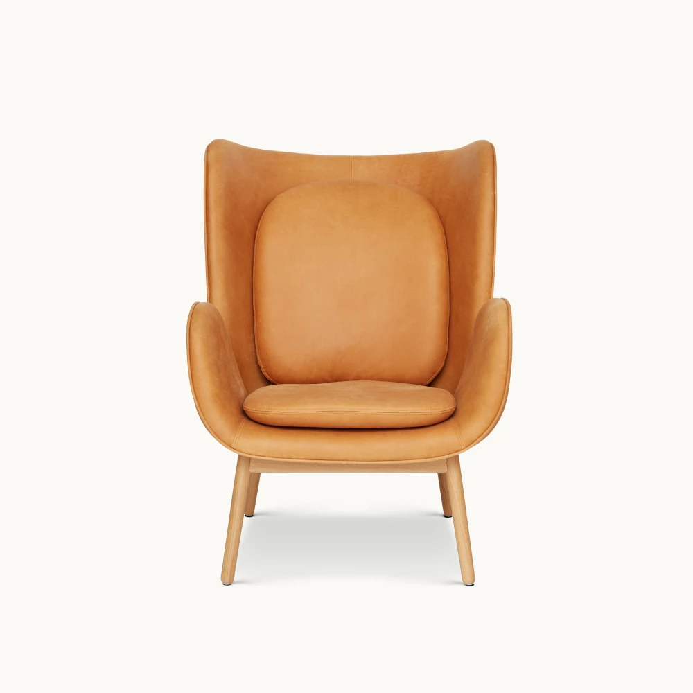 Embrace Large Armchairs Armchair in COGNAC