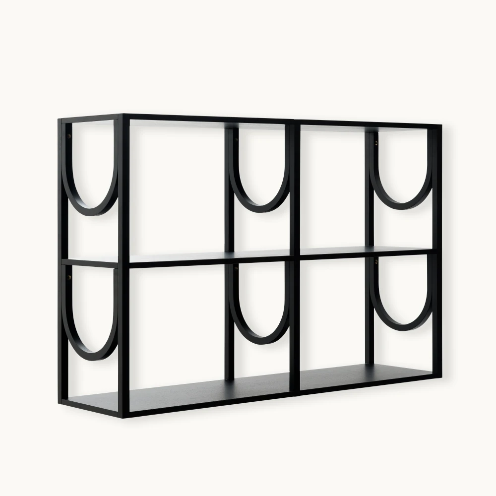 Arch Shelves & Storage Shelf in null
