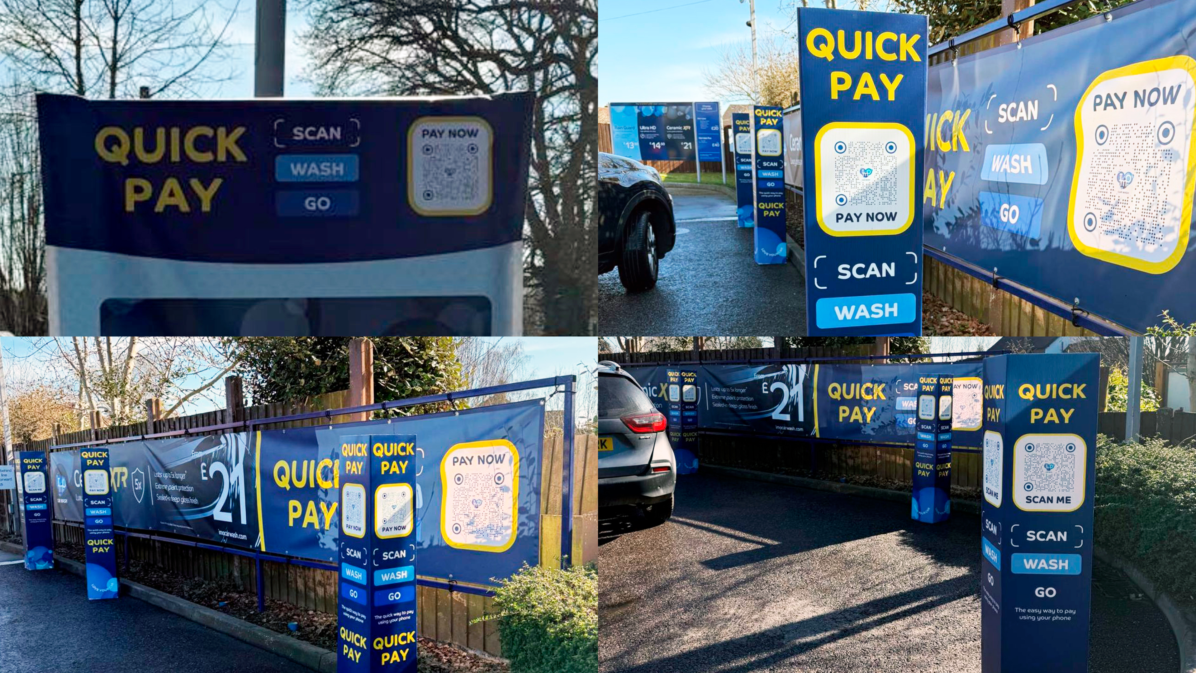 Photos on site with IMO Quick Pay