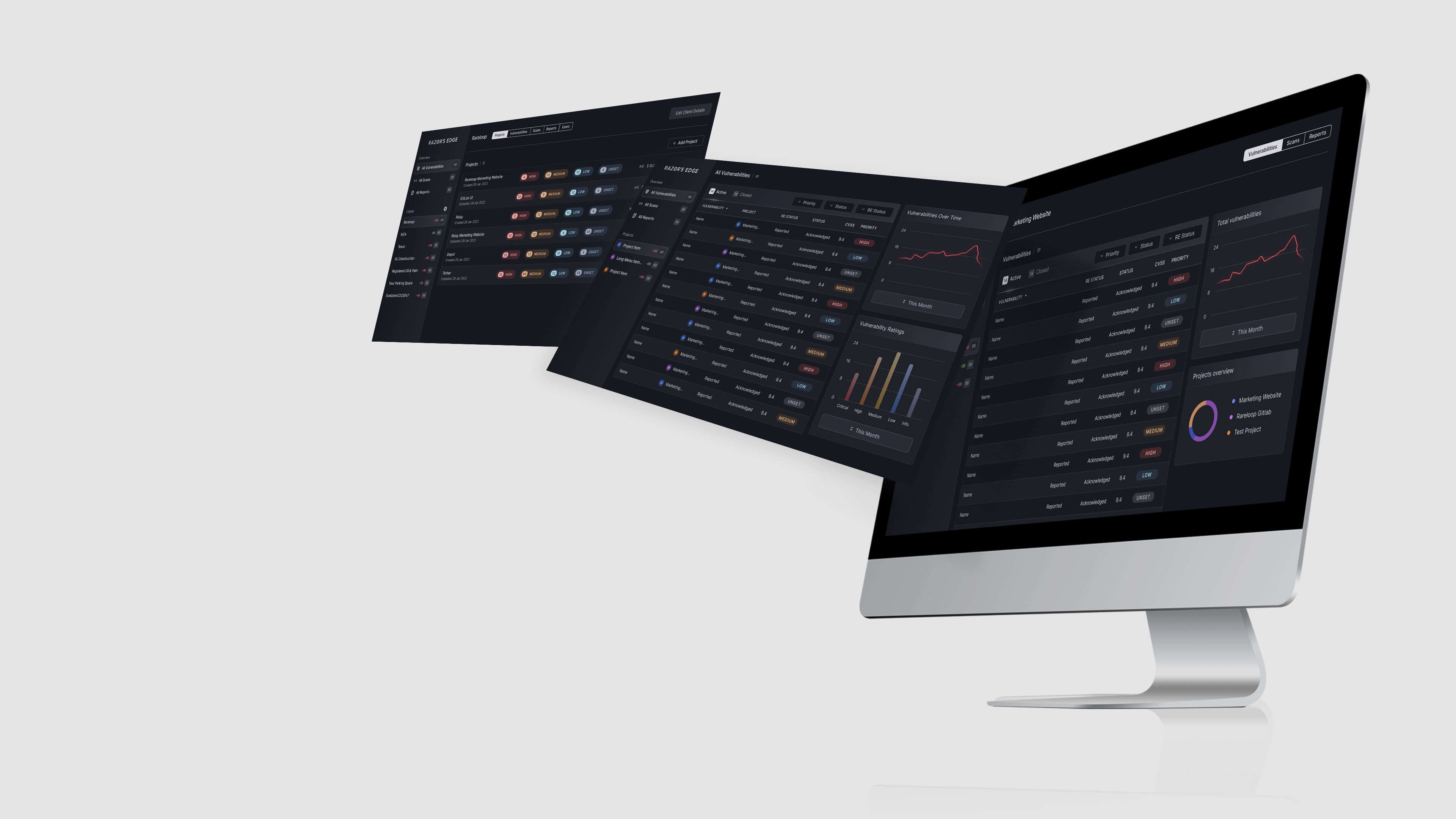Razors Edge - Screens