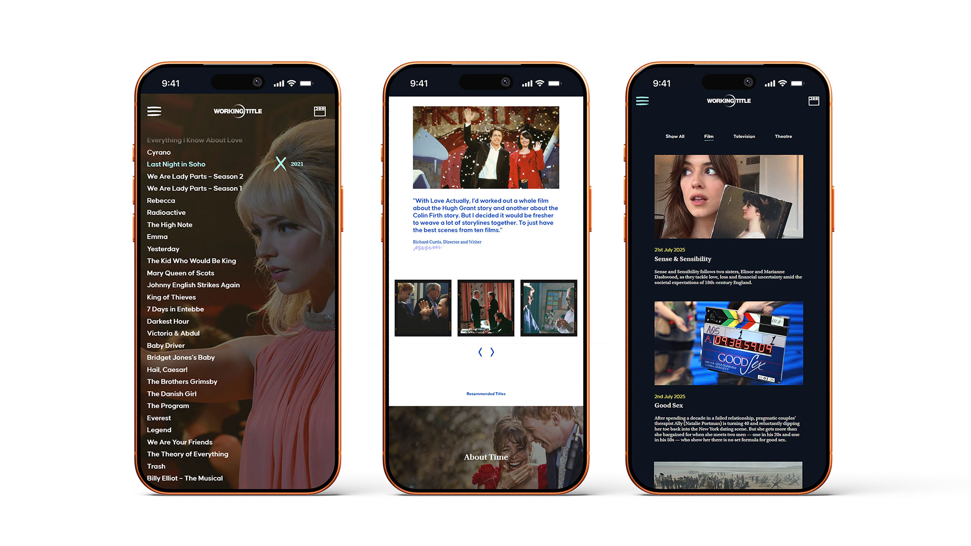 Working Title Films Mobile image examples