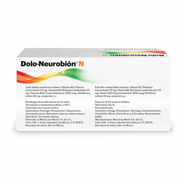 Indicaciones, contraindicaciones y modo de uso de Dolo-Neurobión N