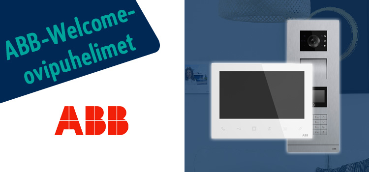 Banneri - ajankohtainen sähkötuote - ABB-Welcome-ovipuhelimet 05-2022