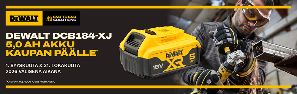 Banneri - Tuotemerkkisivulle - DEWALT Redemption -kampanja 09-2026