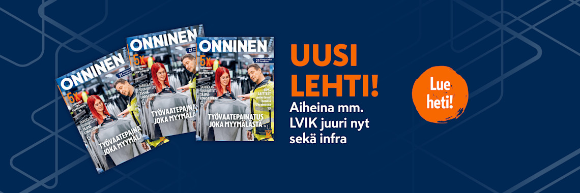 Lue Onnisen asiakaslehden uusin numero