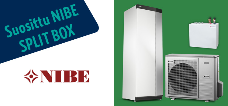 Banneri - ajankohtainen LVIKE-tuote - NIBE Split Box 05-2022