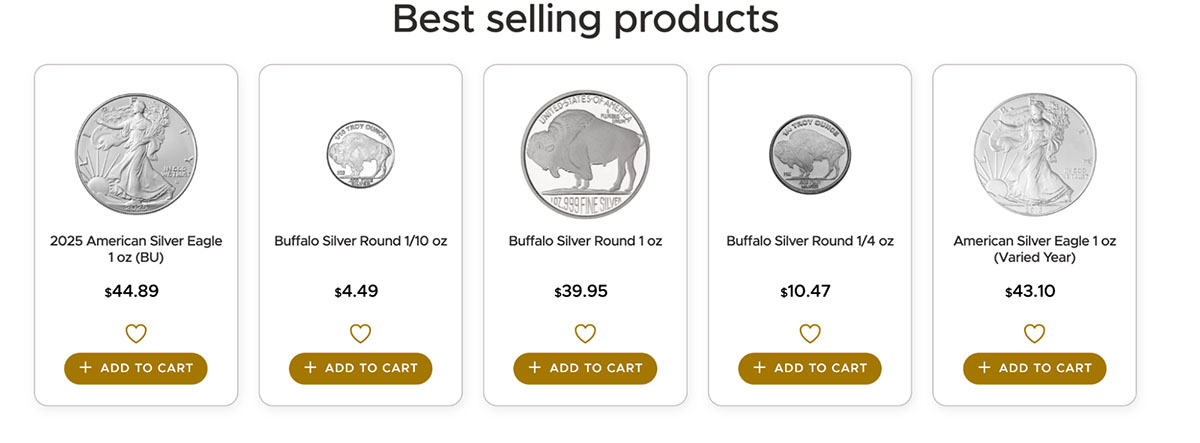 American Rare Coin Best Sellers