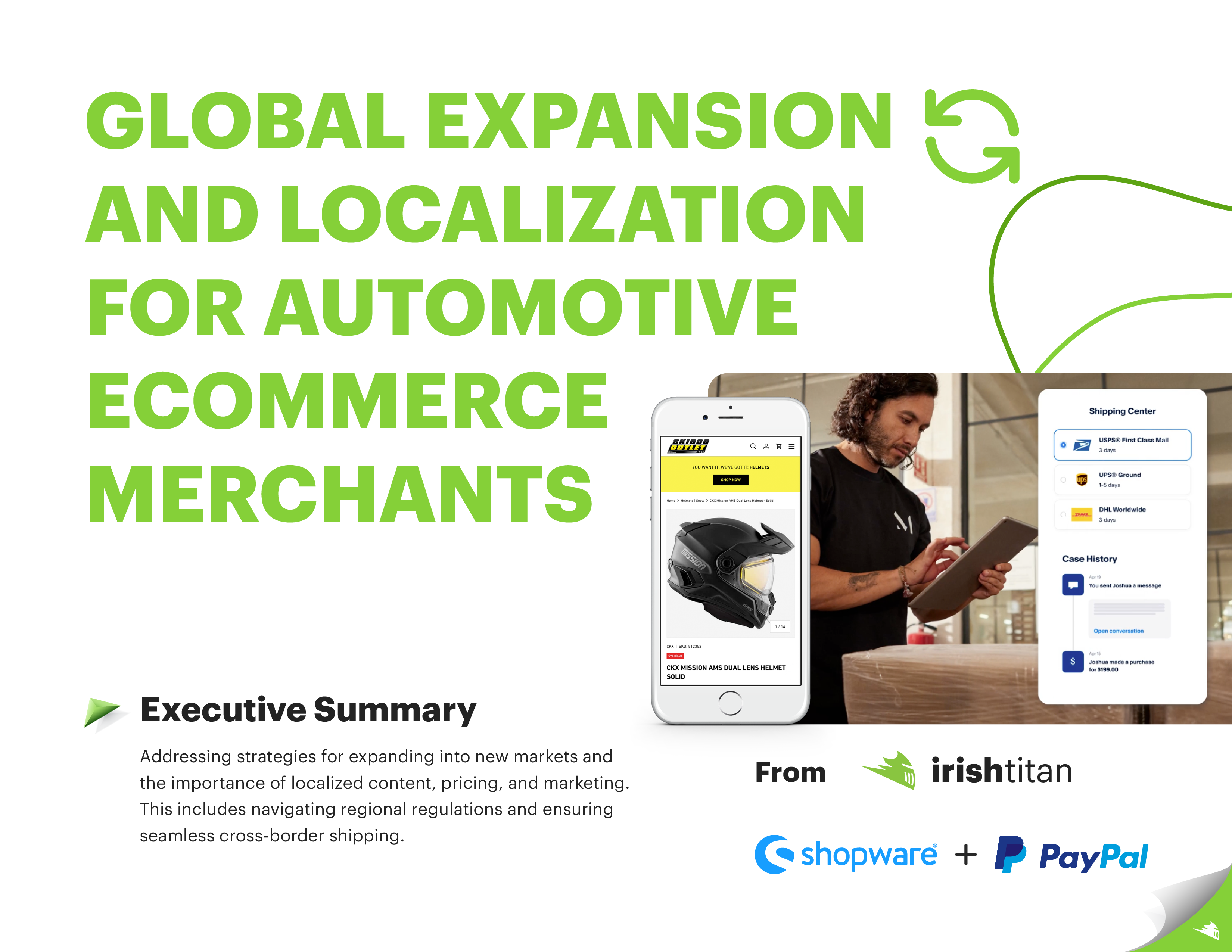 Global Expansion and Localization for Automotive Ecommerce Merchants