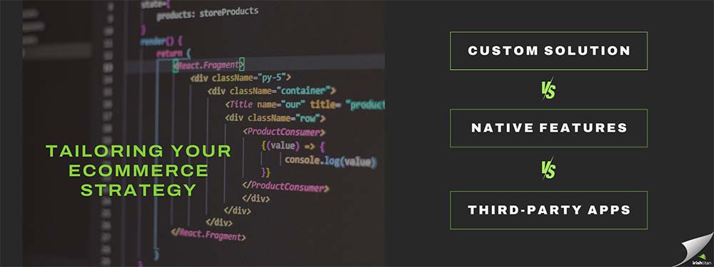 Monica - Custom Vs. Apps Vs. Native hero image of code