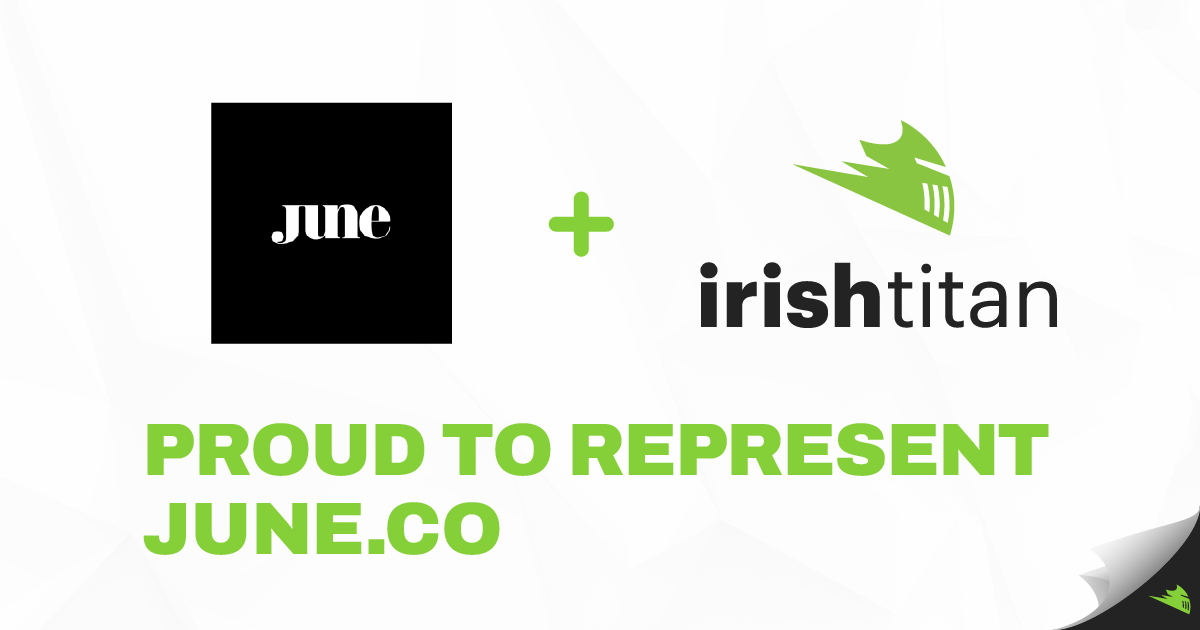 June Co. + Irish Titan logos