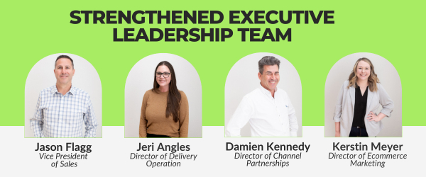 Irish Titan's Executive Leadership Team, Jason, Jeri, Damien, Kerstin