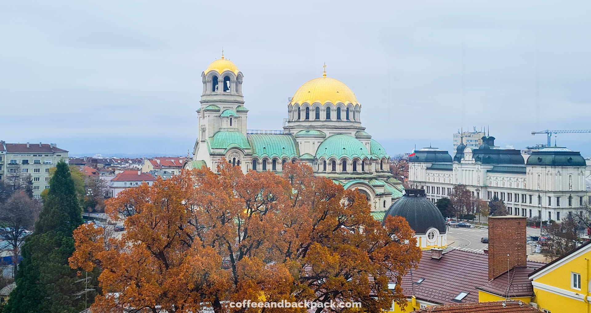 La Cathédrale Saint Alexandre de Nevski, Sofia, Bulgarie