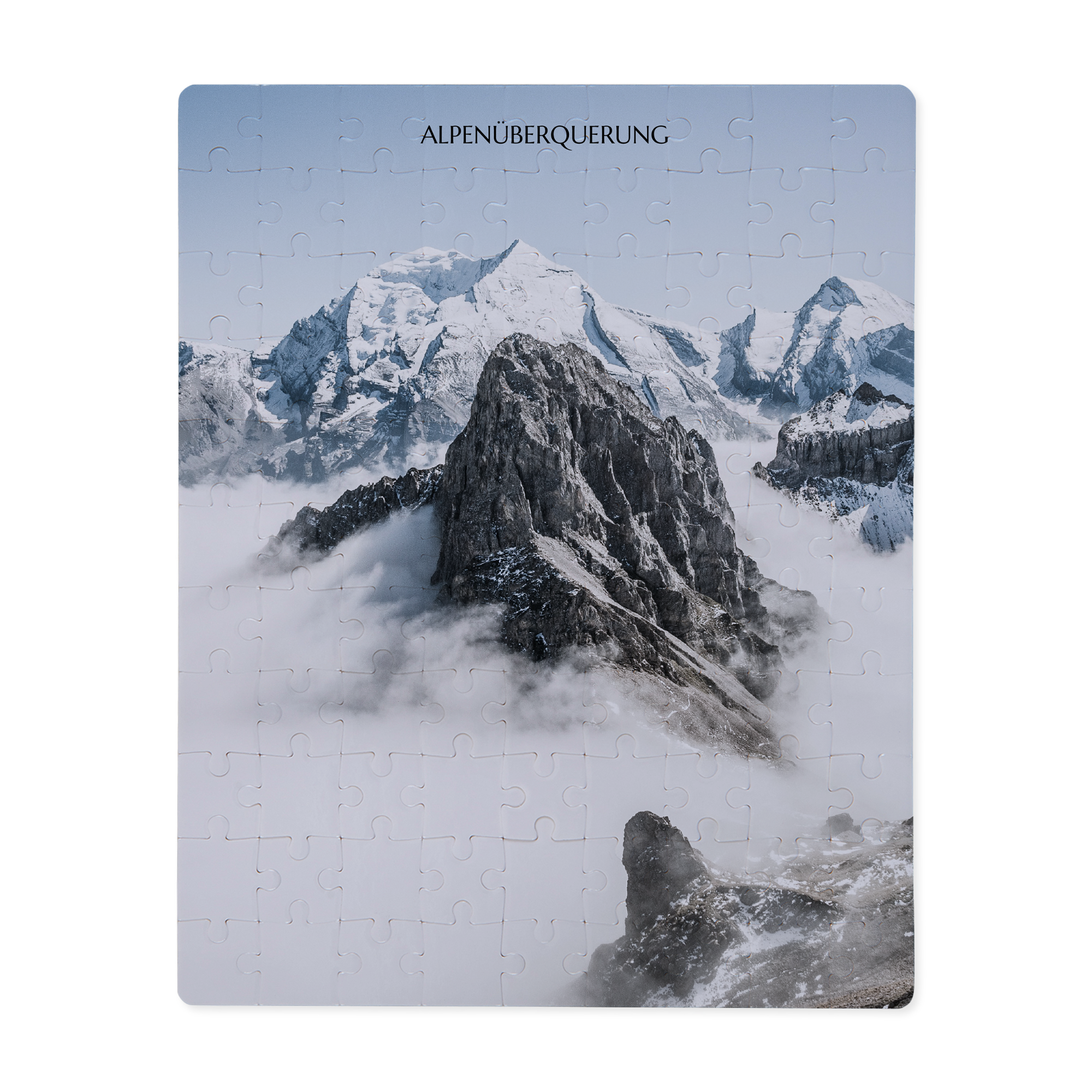 Bild mit schwarzem Text - Puzzle