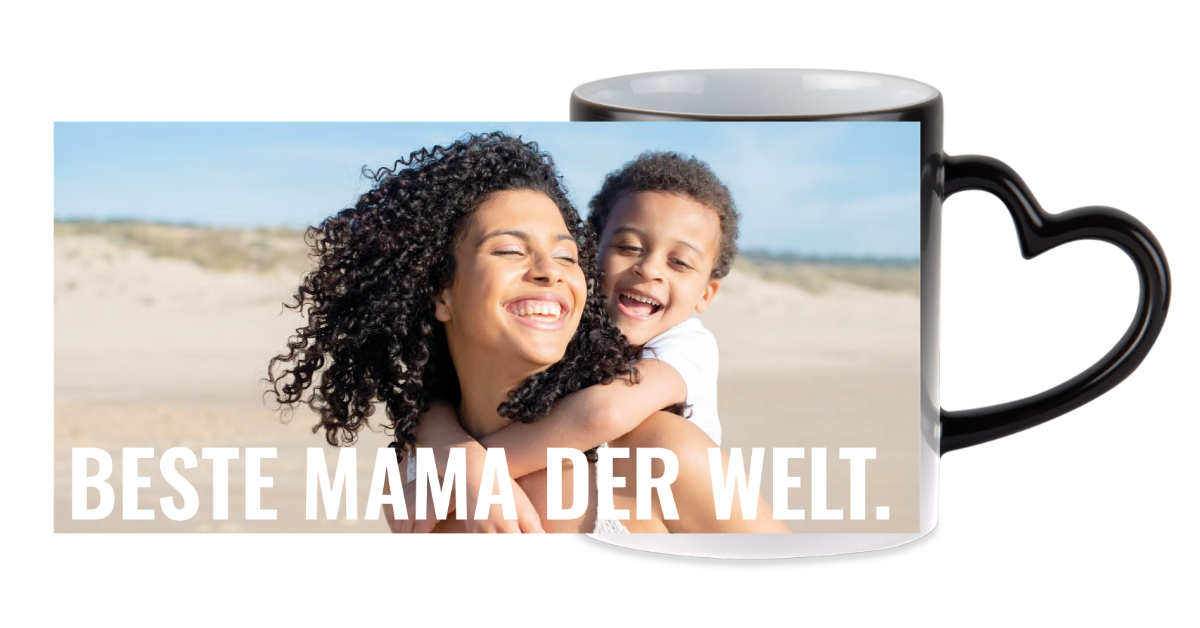 Bild mit Text 4 - Magic Herztasse