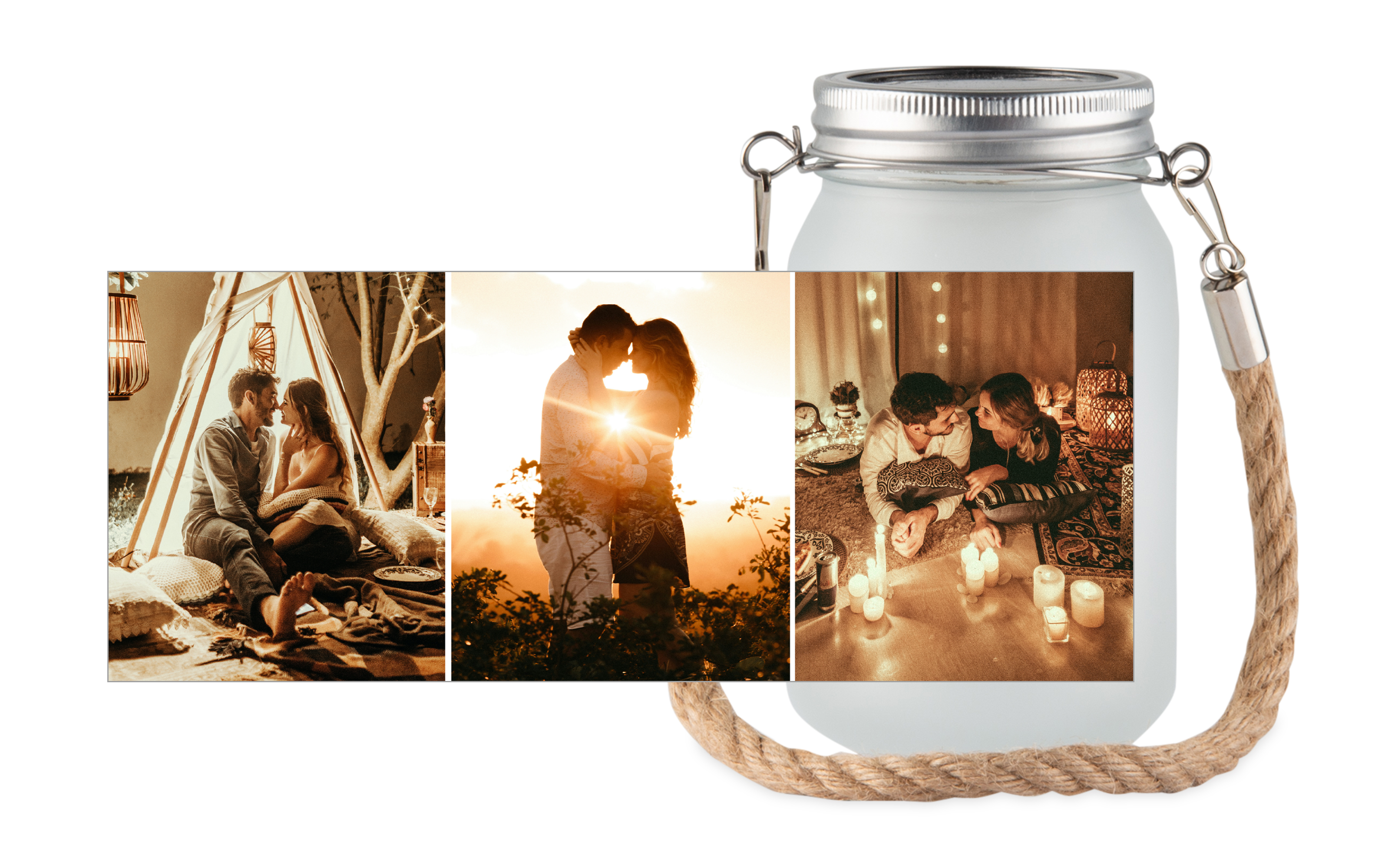 3 Bilder - Laterne