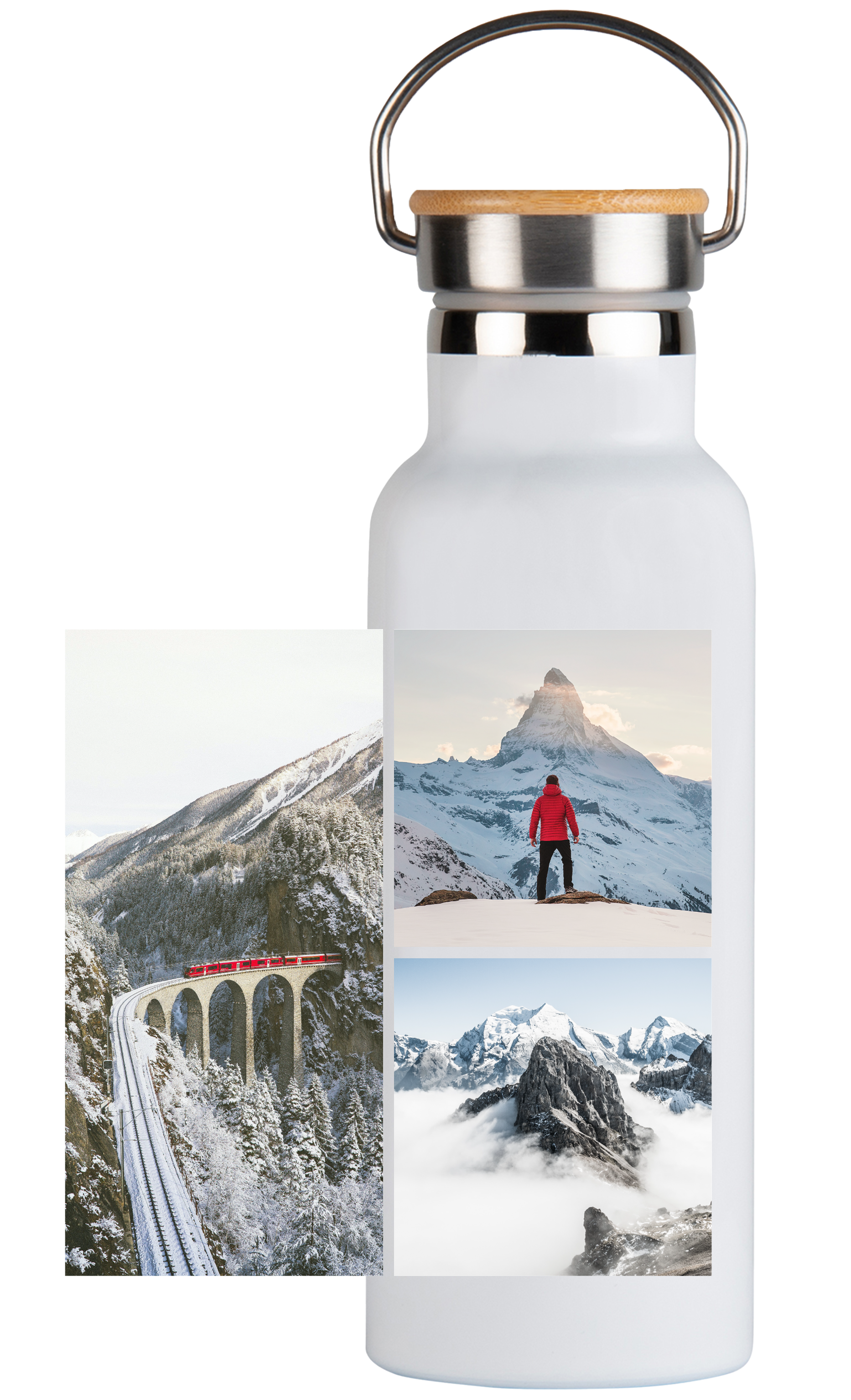 3 images - Bouteille thermos