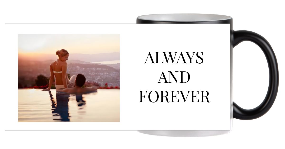 Bild mit Text 3 - Magic Tasse 