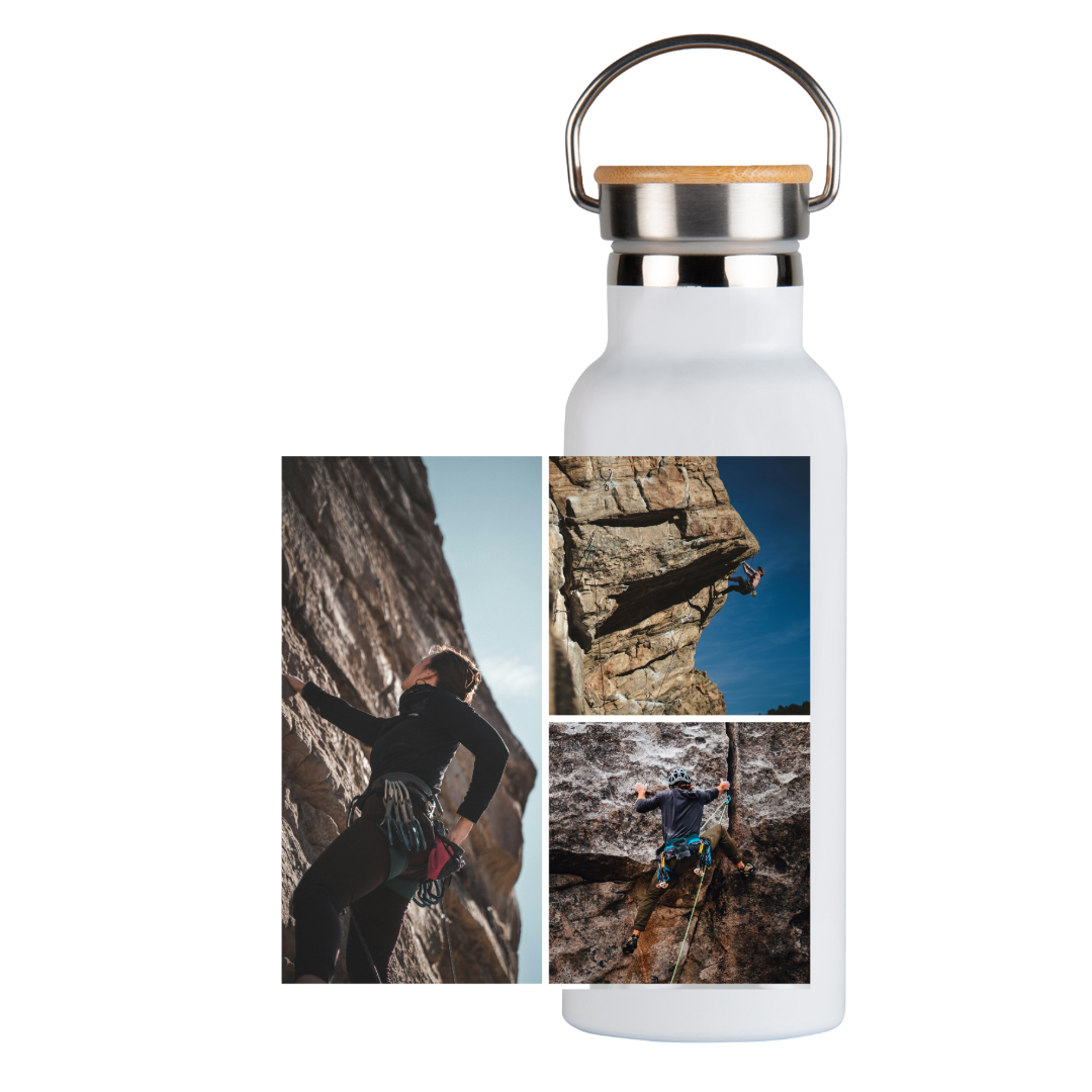 3 Bilder - Thermosflasche 500ml