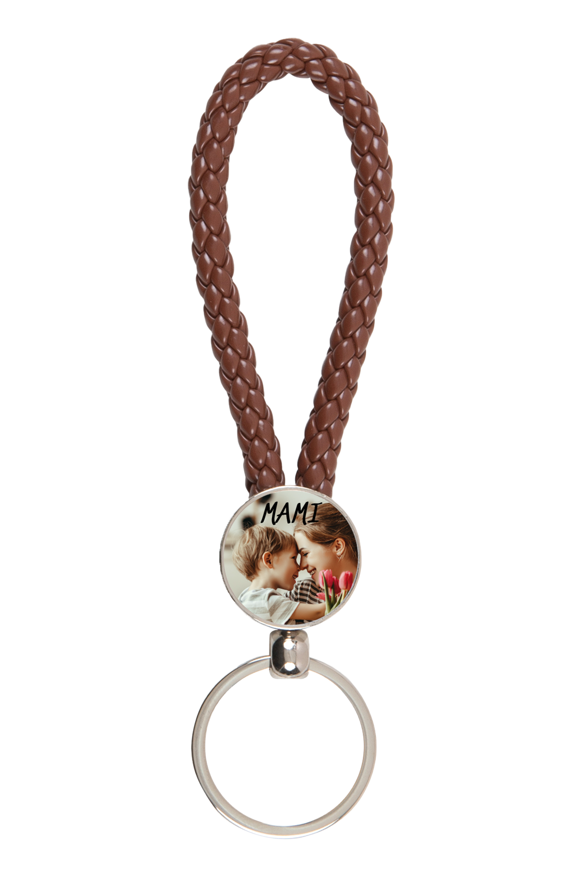 Image avec texte noir - Pendentif rond