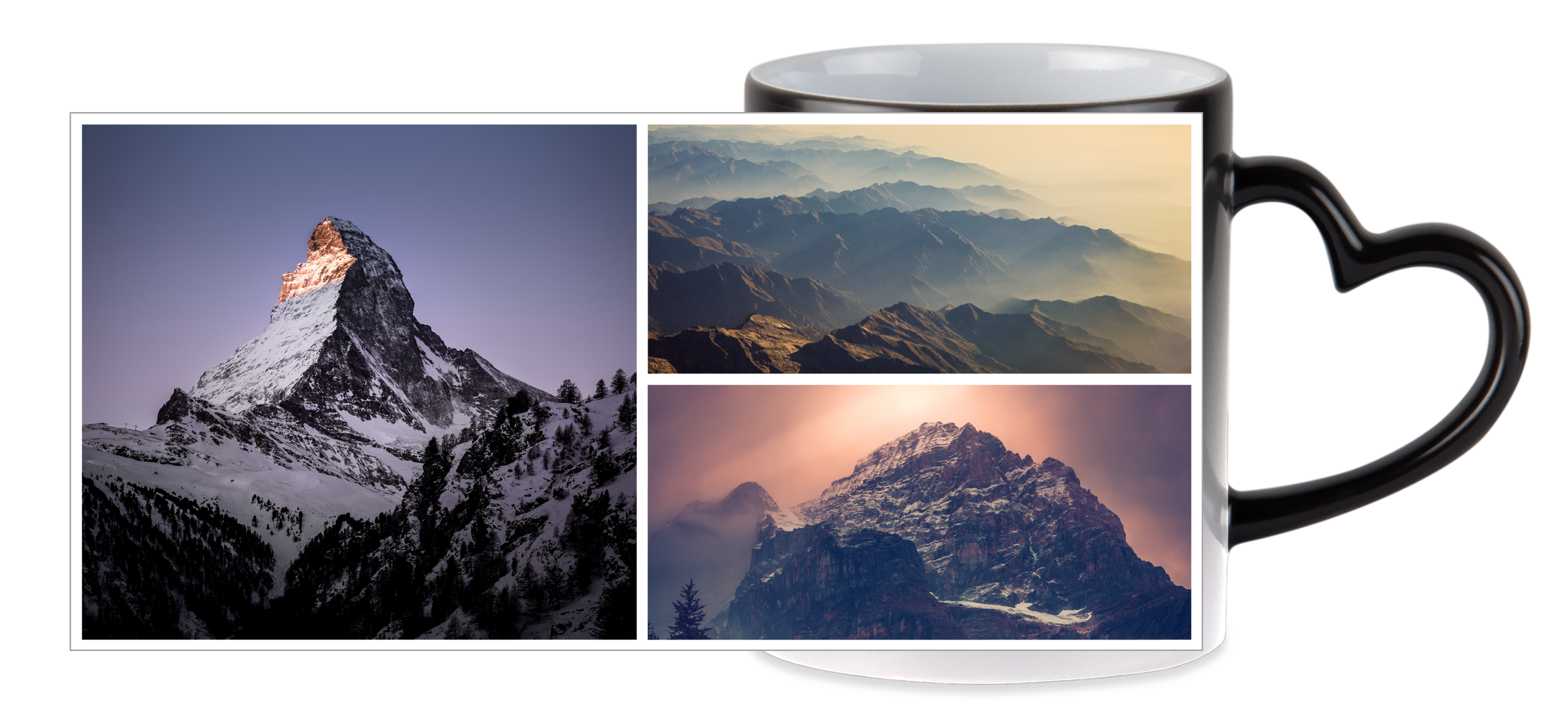 3 Bilder - Magic Herztasse