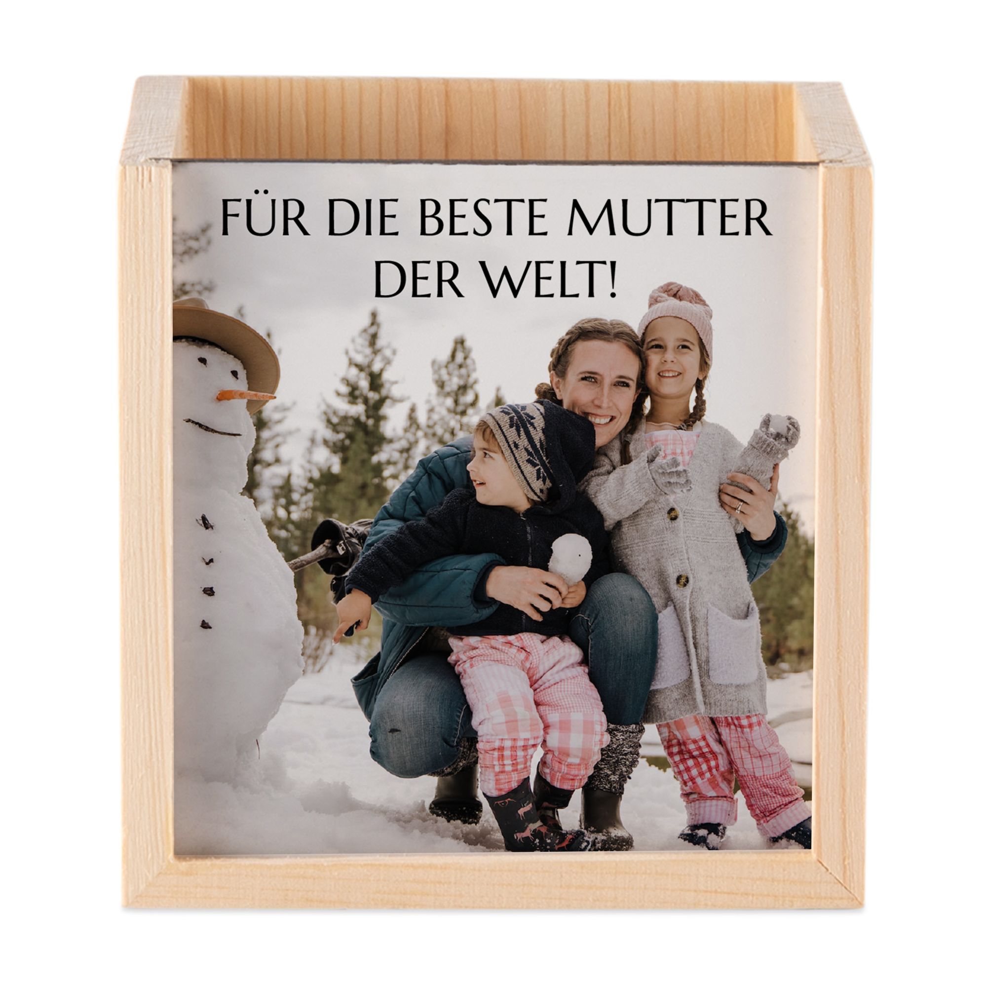 Image avec texte en noir - Porte-stylo