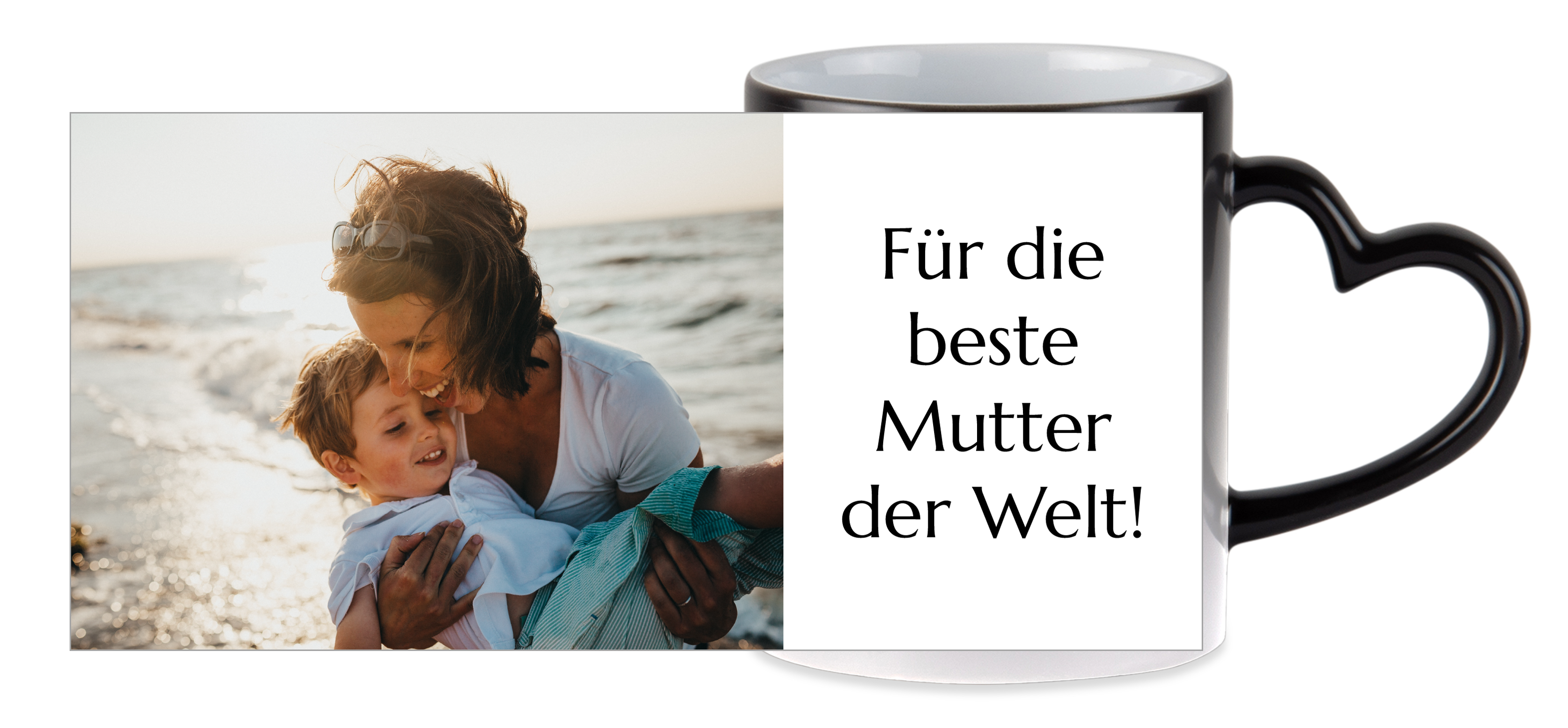 Bild mit Text 3 - Magic Herztasse