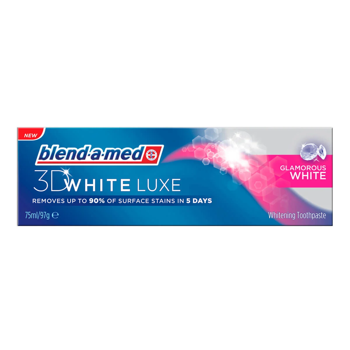 Blend-a-Med 3D White Luxe, Glamorous White, Fogkrém 
