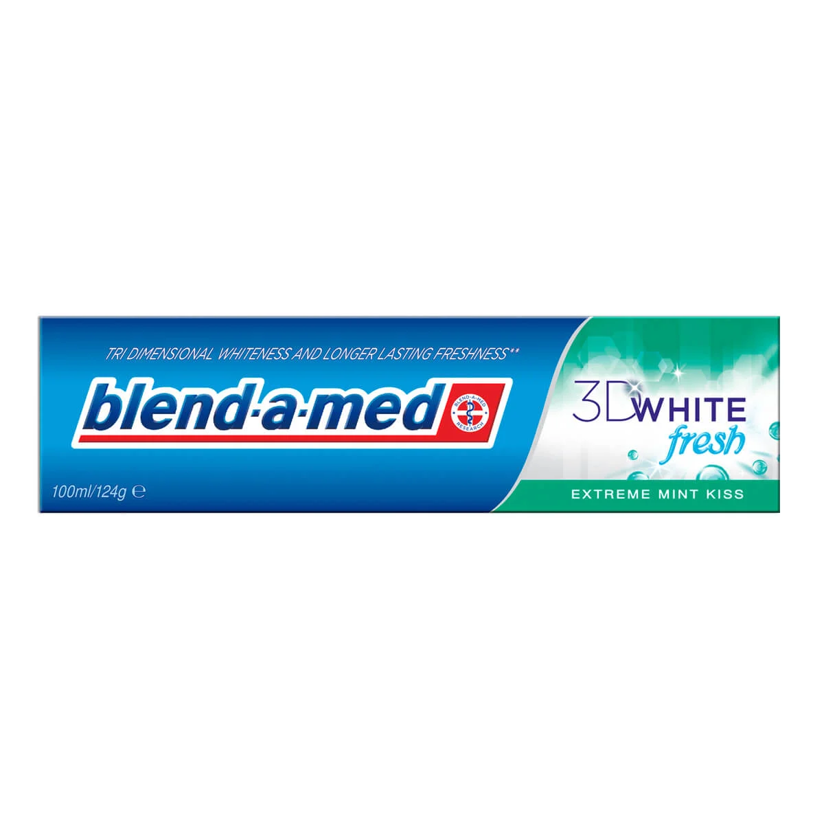 Blend-a-Med 3D White Fresh, Extreme Mint Kiss, Fogkrém - Main image 