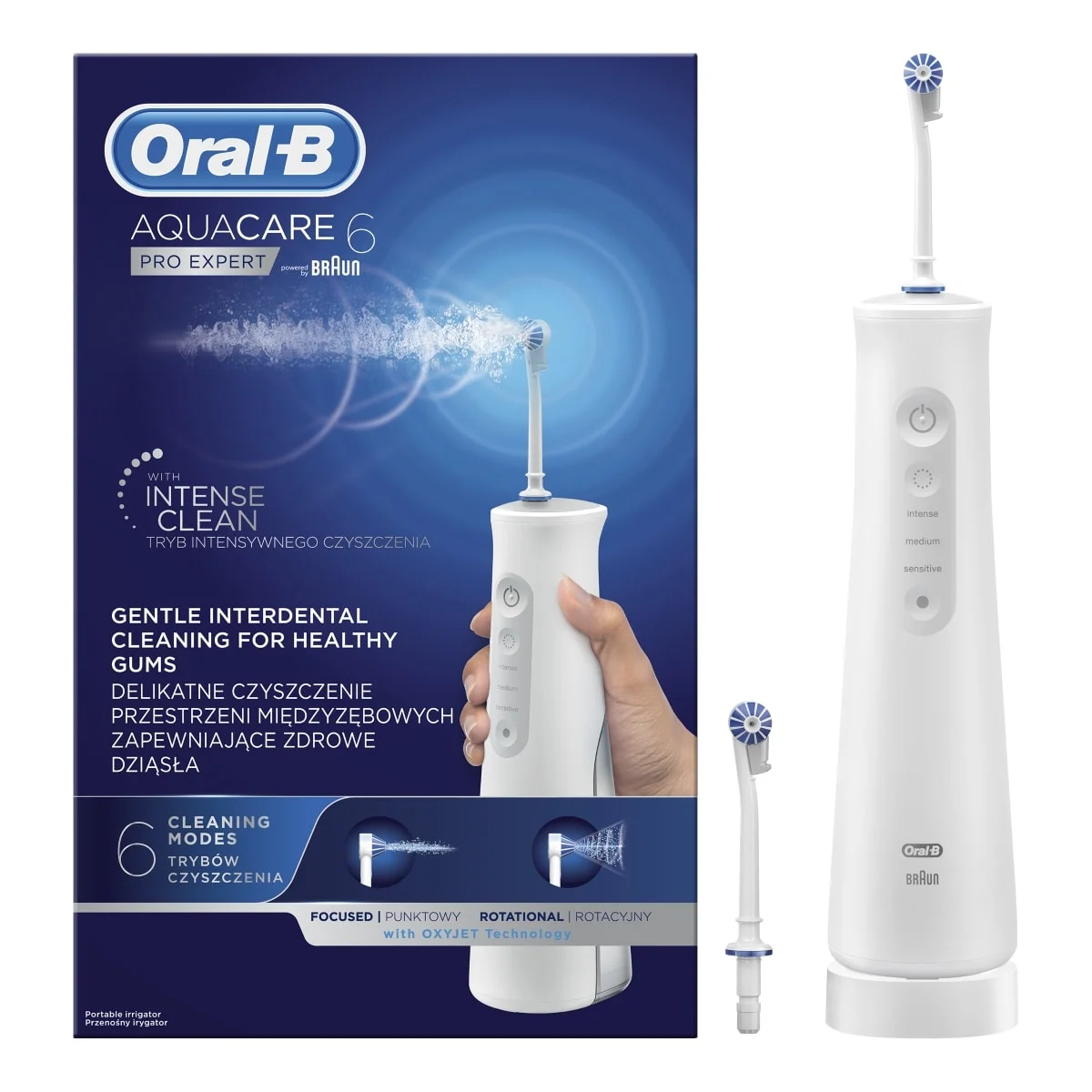 Oral-B Aquacare Pro-Expert Szájzuhany Oxyjet Technológiával 