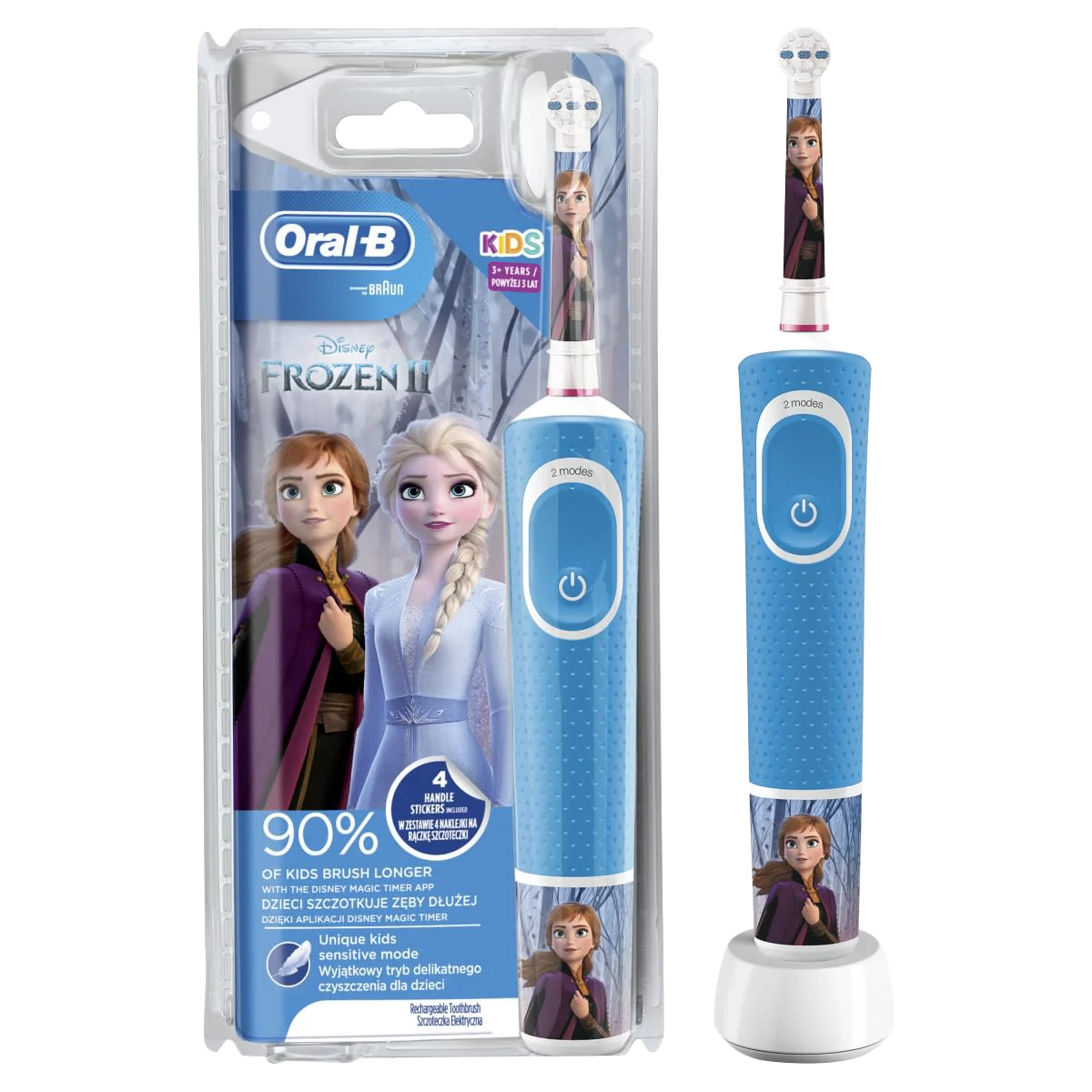 Oral-B Kids Jégvarázs Elektromos Fogkefe 