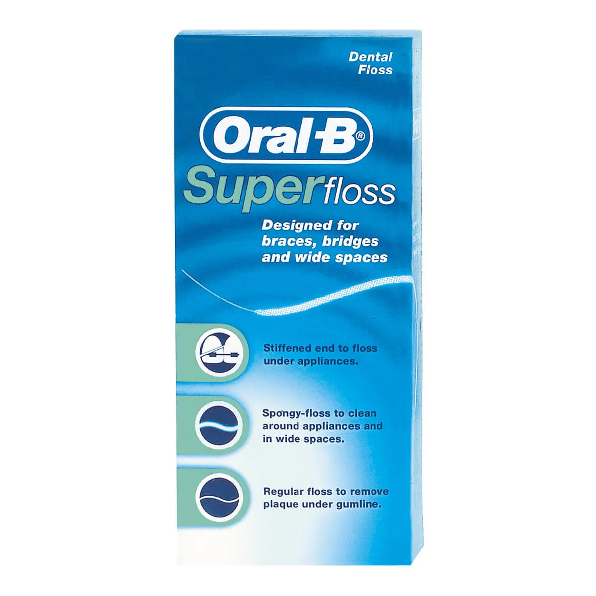  Oral-B Super Floss Fogselyem 