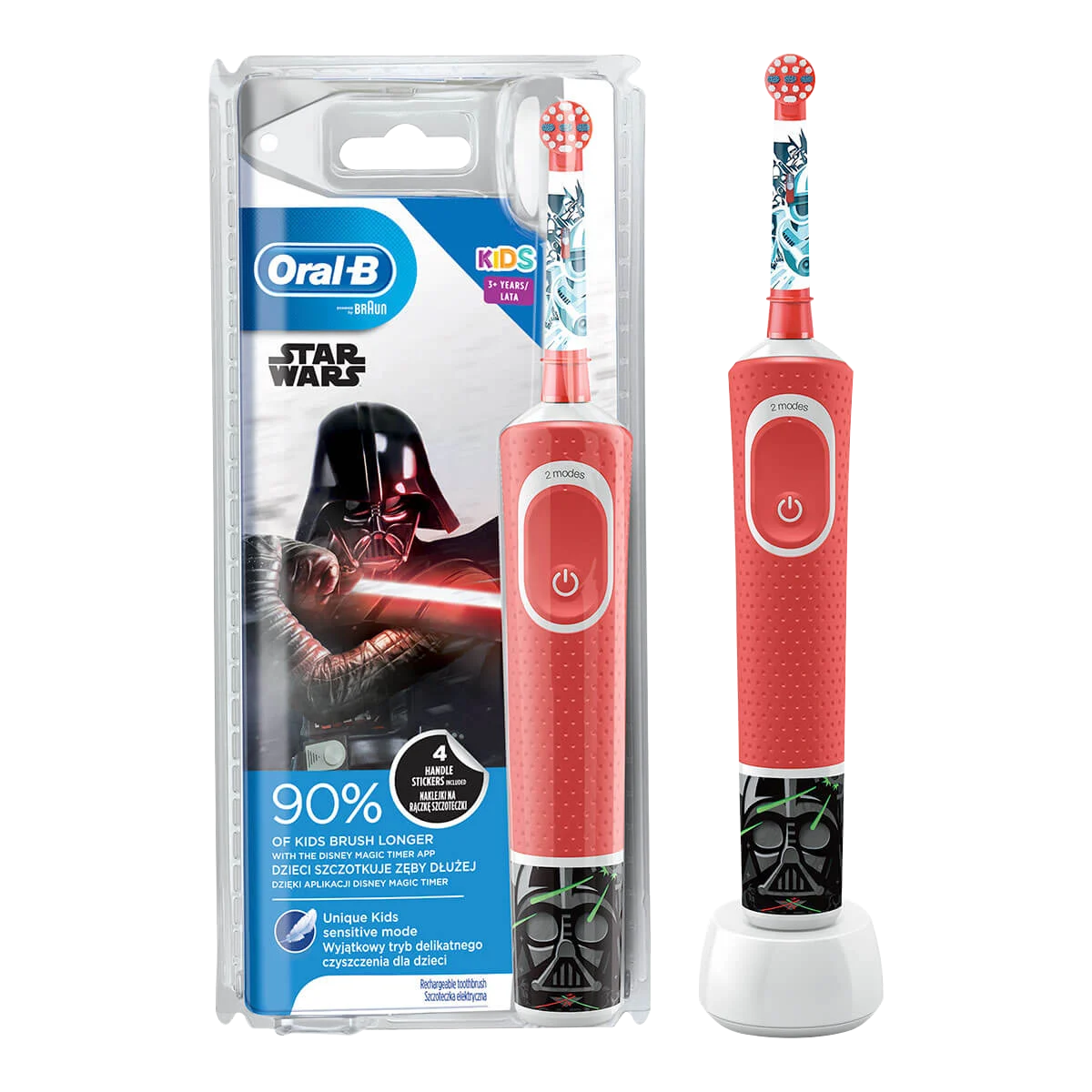 Oral-B Kids Star Wars Elektromos Fogkefe 