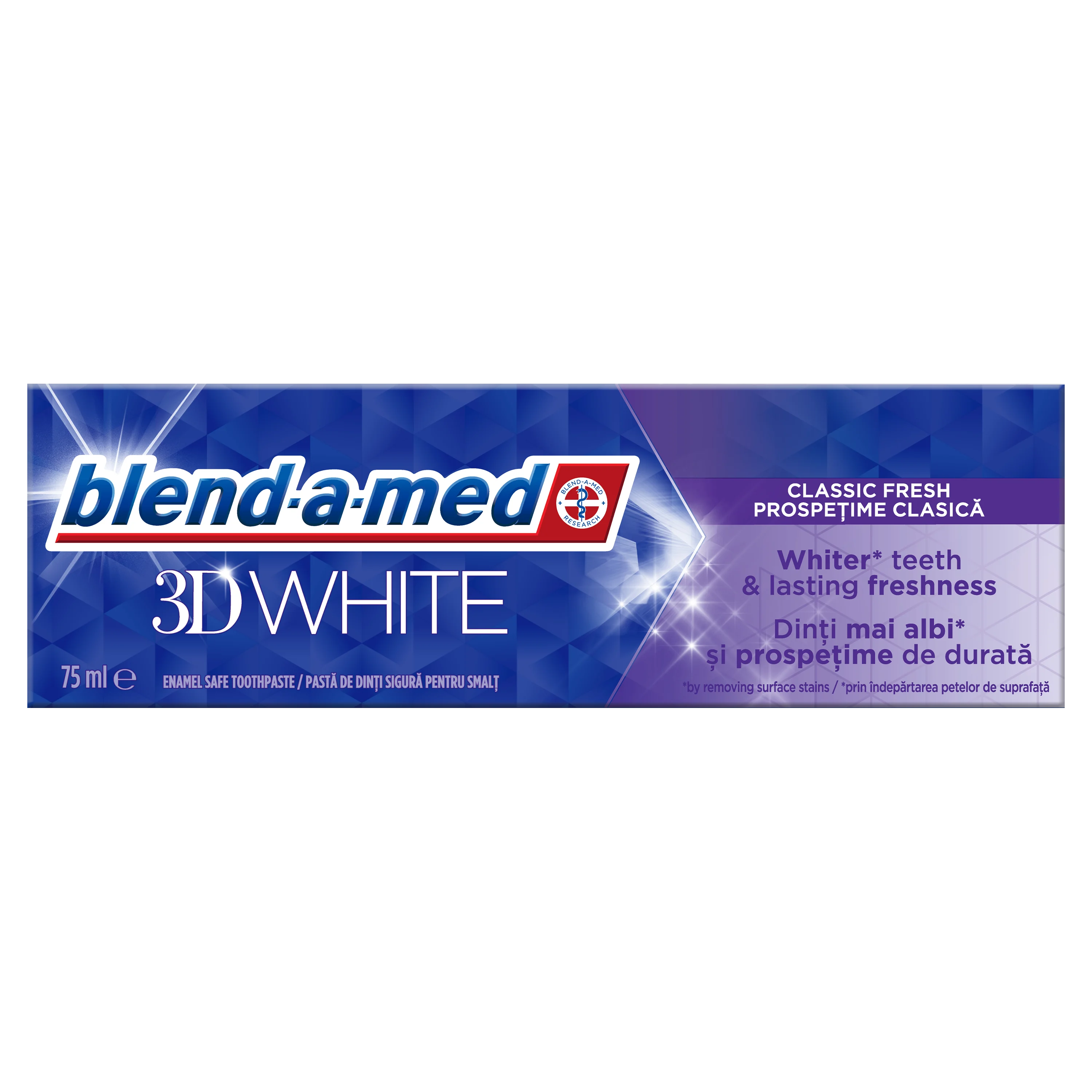Blend-a-med 3D White Classic Fresh Fogkrém 