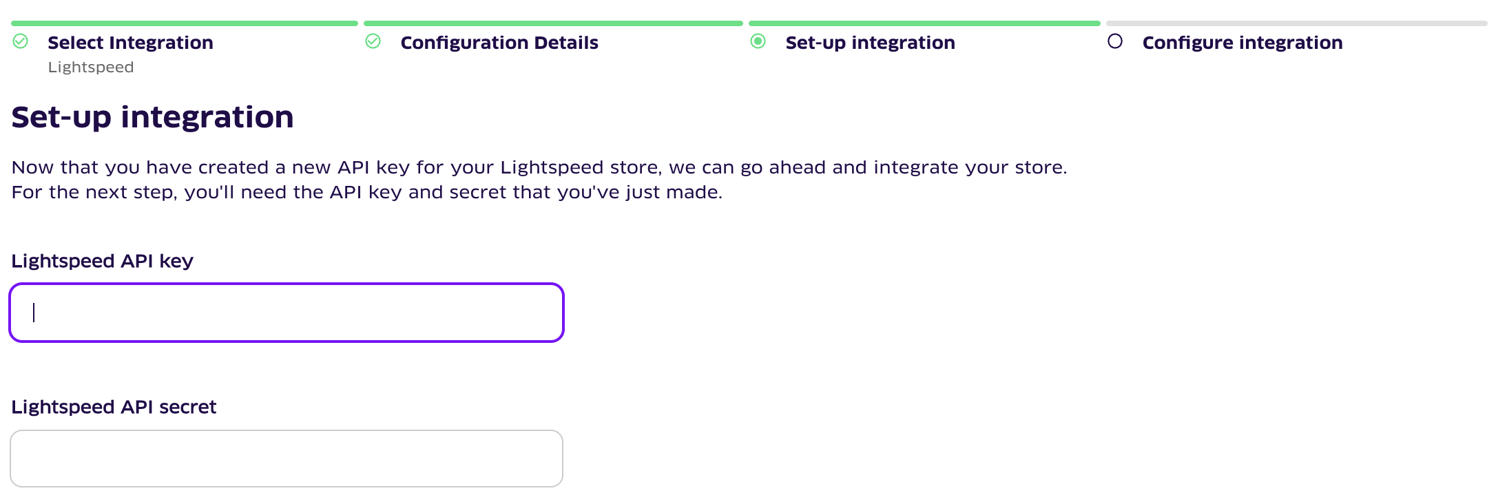 API Key lightspeed Trunkrs.png