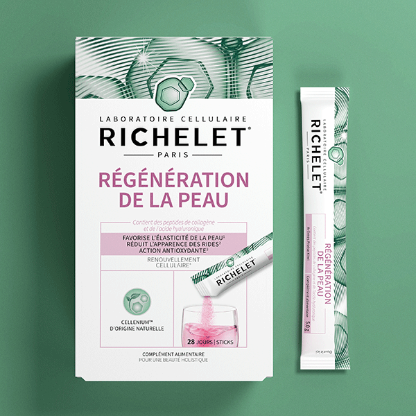 RICHELET® Régénération de la Peau Stick – 28 sticks (1/jour)